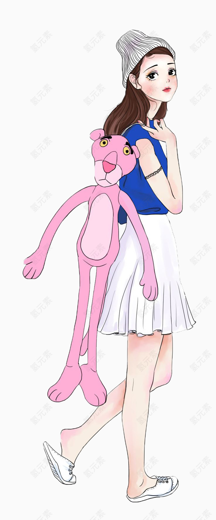 卡通女孩