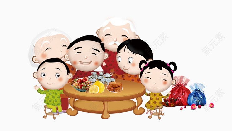 中秋团圆