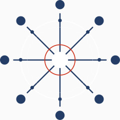 摩天轮简易画卡通手绘图标元素