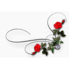 装饰卡通手绘花草素材