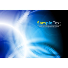 抽象的蓝色光滑扭光