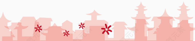城市建筑剪影