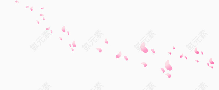 粉色花瓣高清png素材