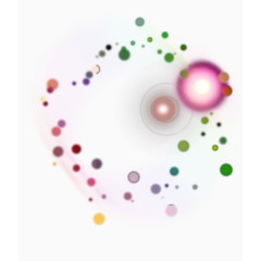 霓虹灯发光效果元素