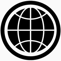 世界地铁车站的黑色图标