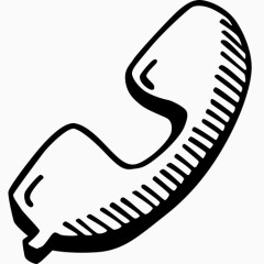 卡通联系电话图标