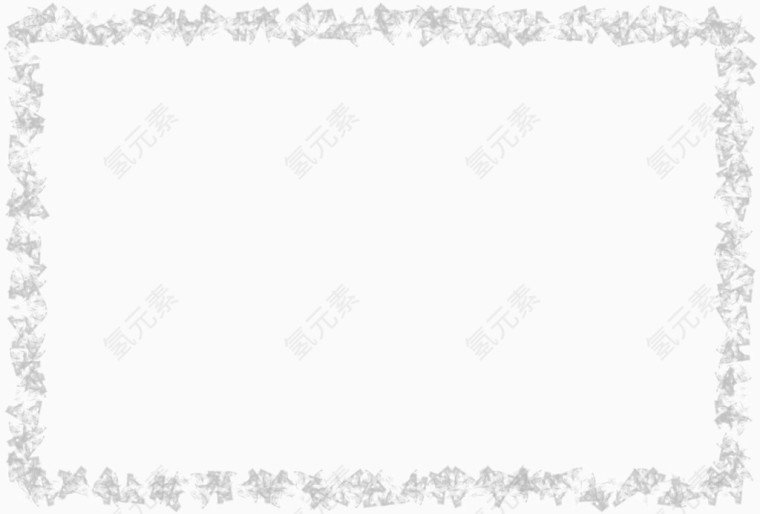 边框 简洁 黑白