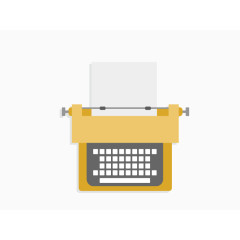 打印机卡通矢量素材