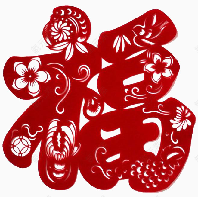 创意剪纸窗花