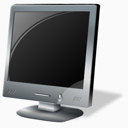 计算机液晶显示器监控屏幕远景