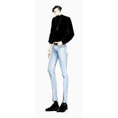 朋克风男孩