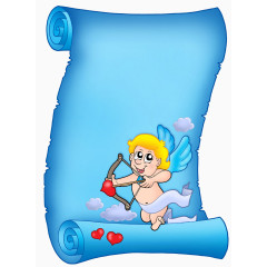 丘比特卷纸展板