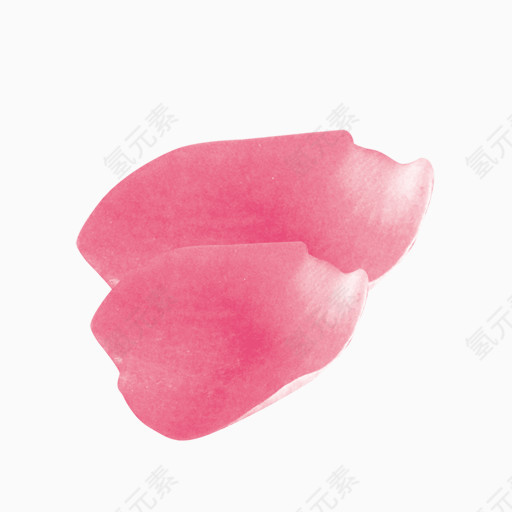 五彩漂浮花瓣