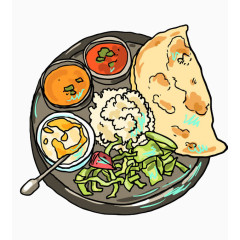 饺子米饭的套餐