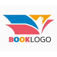 书本标志矢量设计素材