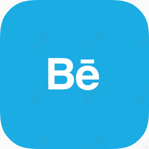 behance公司平社会图标