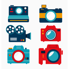 卡通相机录相机