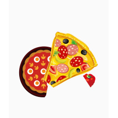 卡通披萨