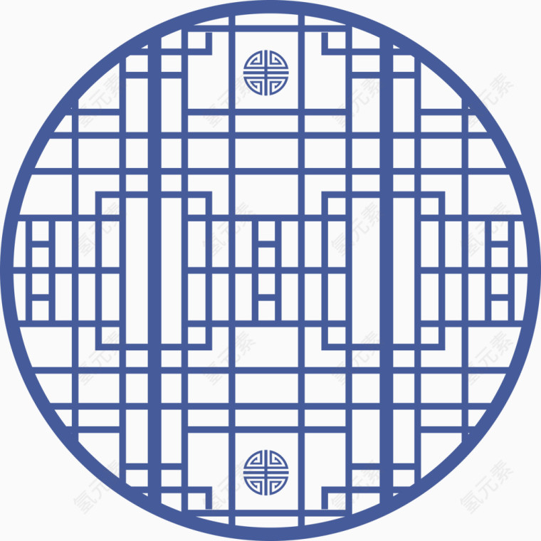中国风花纹纹理