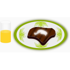 秋天季节美丽的早餐