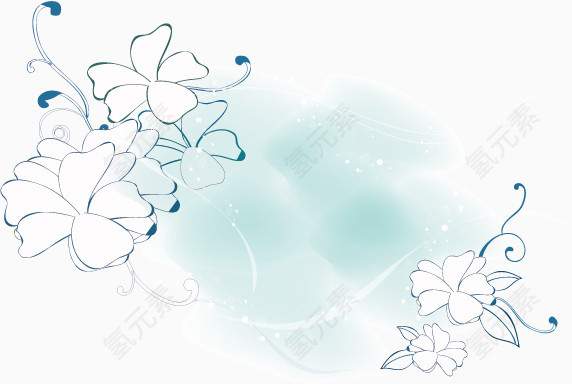 潮流时尚花朵