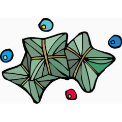 粽子端午节矢量图