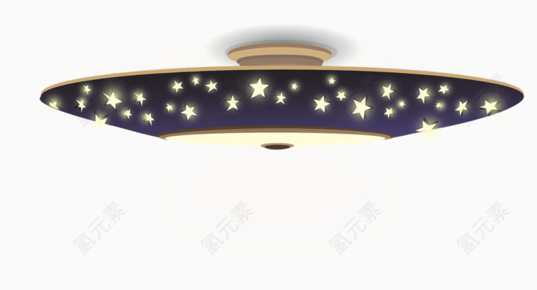 灯，蓝色，星星