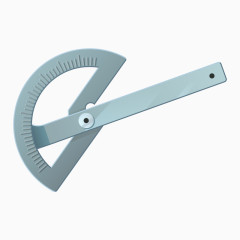 卡通精确量角钢尺