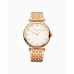 百达翡丽腕表手表金色女表