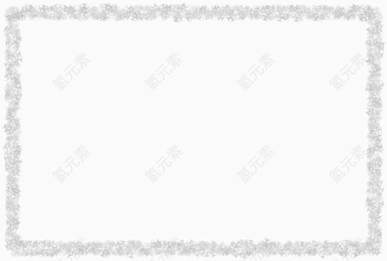 边框 简洁 黑白