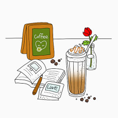 咖啡插画
