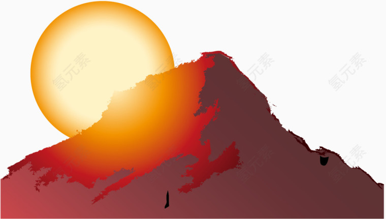 日落