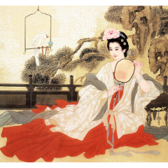 工笔人物画