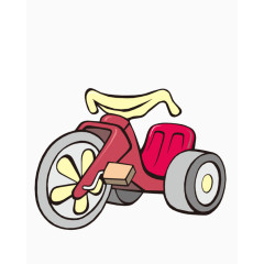 手绘儿童玩具车