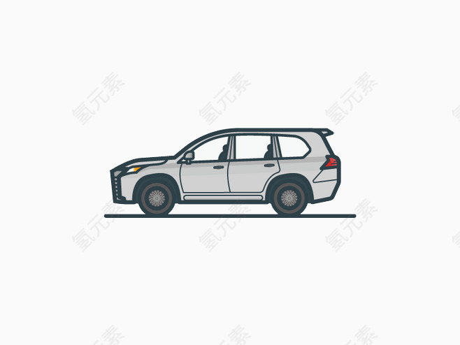 一辆汽车