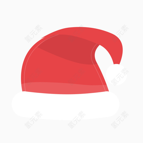 手绘圣诞礼物帽子