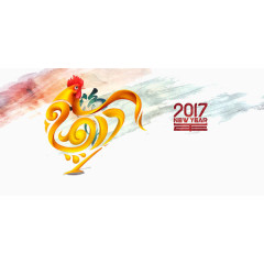 2017鸡年字体变形