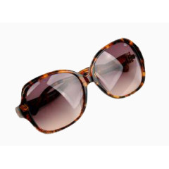 宝姿棕色豹纹墨镜