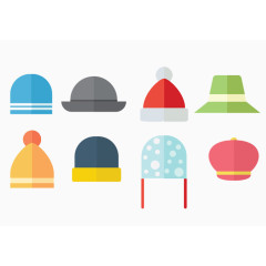 针织帽子礼帽组合