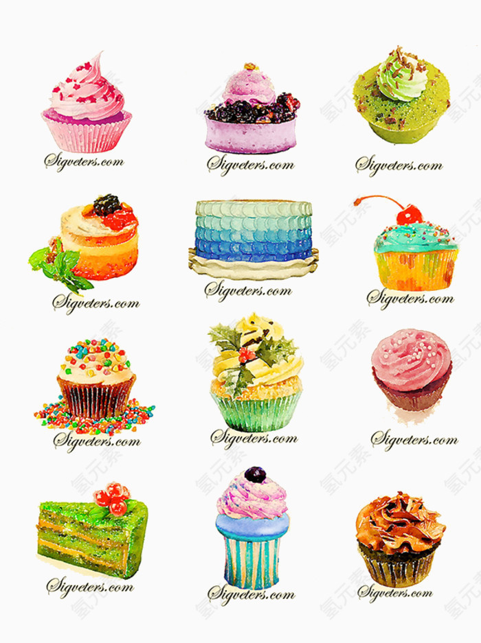 糕点聚会图片素材