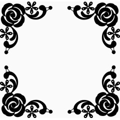 花纹边框