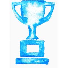 水彩冠军奖杯