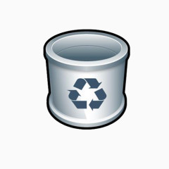 简洁桌面垃圾桶