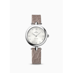 欧米茄腕表驼色手表女表