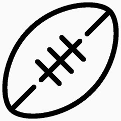 体育橄榄球图标