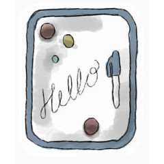 电子白板回到学校