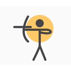 运动简笔画图标