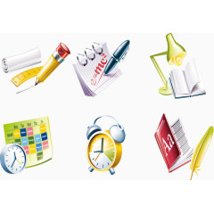 学习用品矢量合集