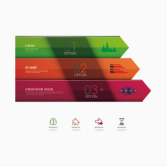 矢量创意ppt目录