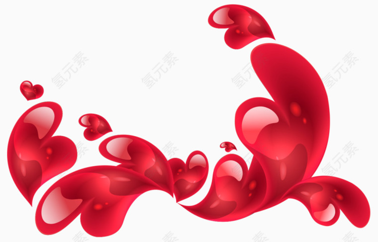 液态水晶爱心